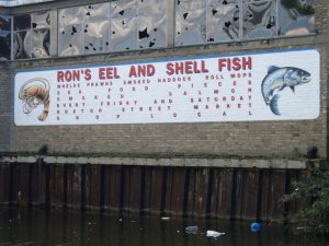 Ron’s Eels, Hackney (Bob and Roberta Smith)