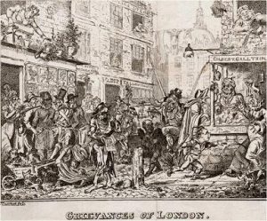 Cruikshank, Grievances of London (1835)